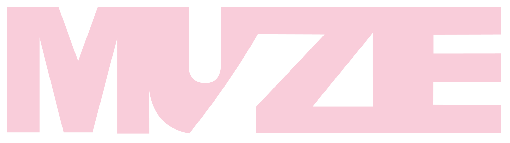 muze logo roze